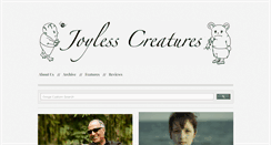 Desktop Screenshot of joylesscreatures.com